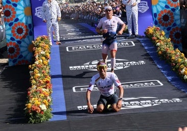 Jelle Geens defends Ironman 70.3 world title in dramatic Marbella finish