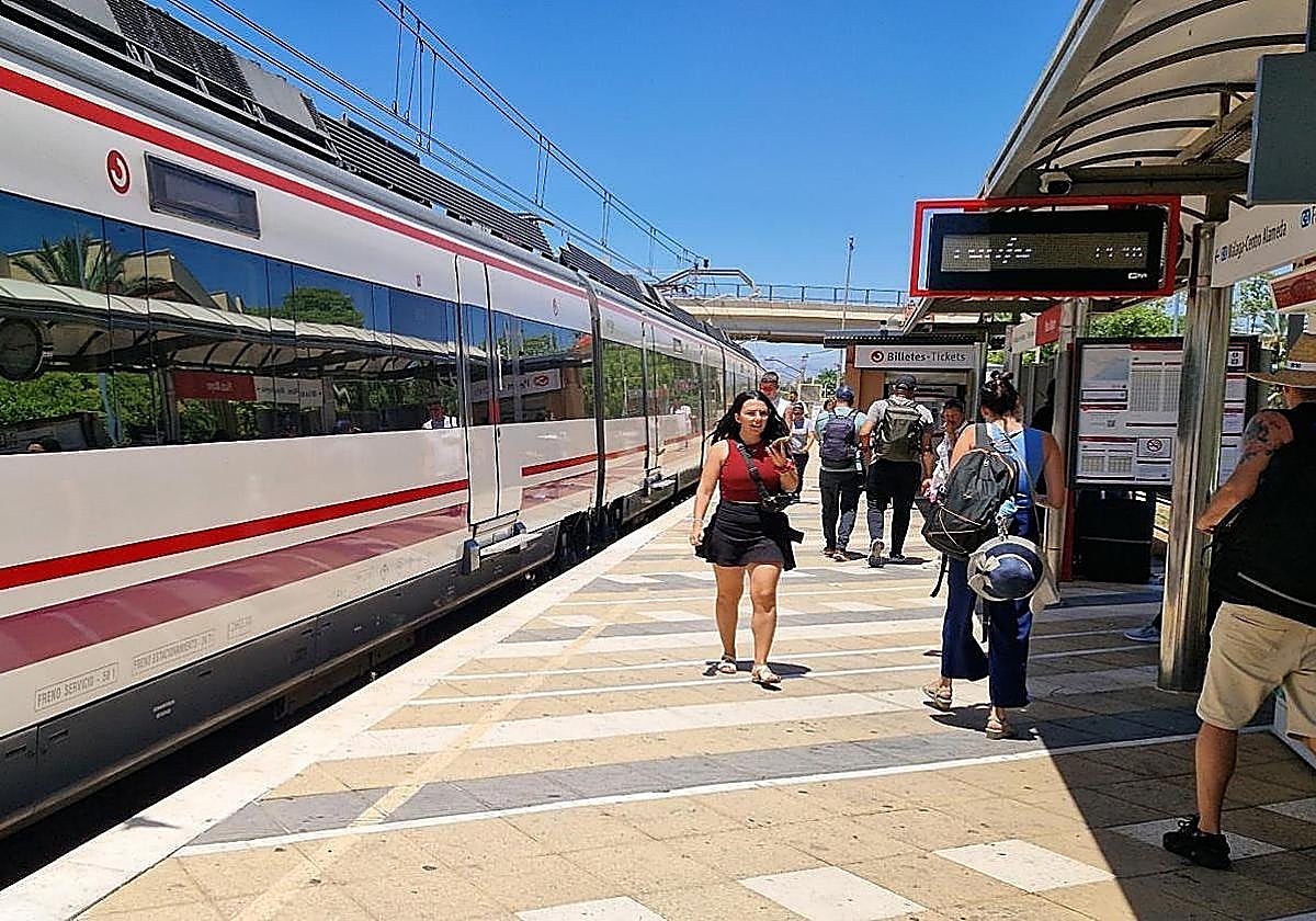 Punctuality of Malaga's commuter rail service reached almost 97% in September