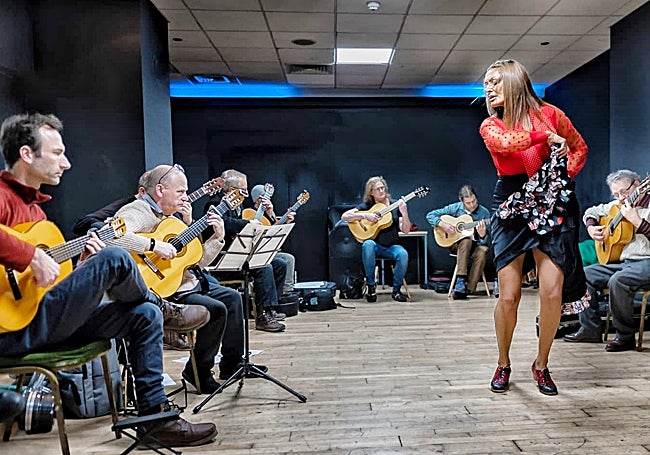 During a master class in Manchester.