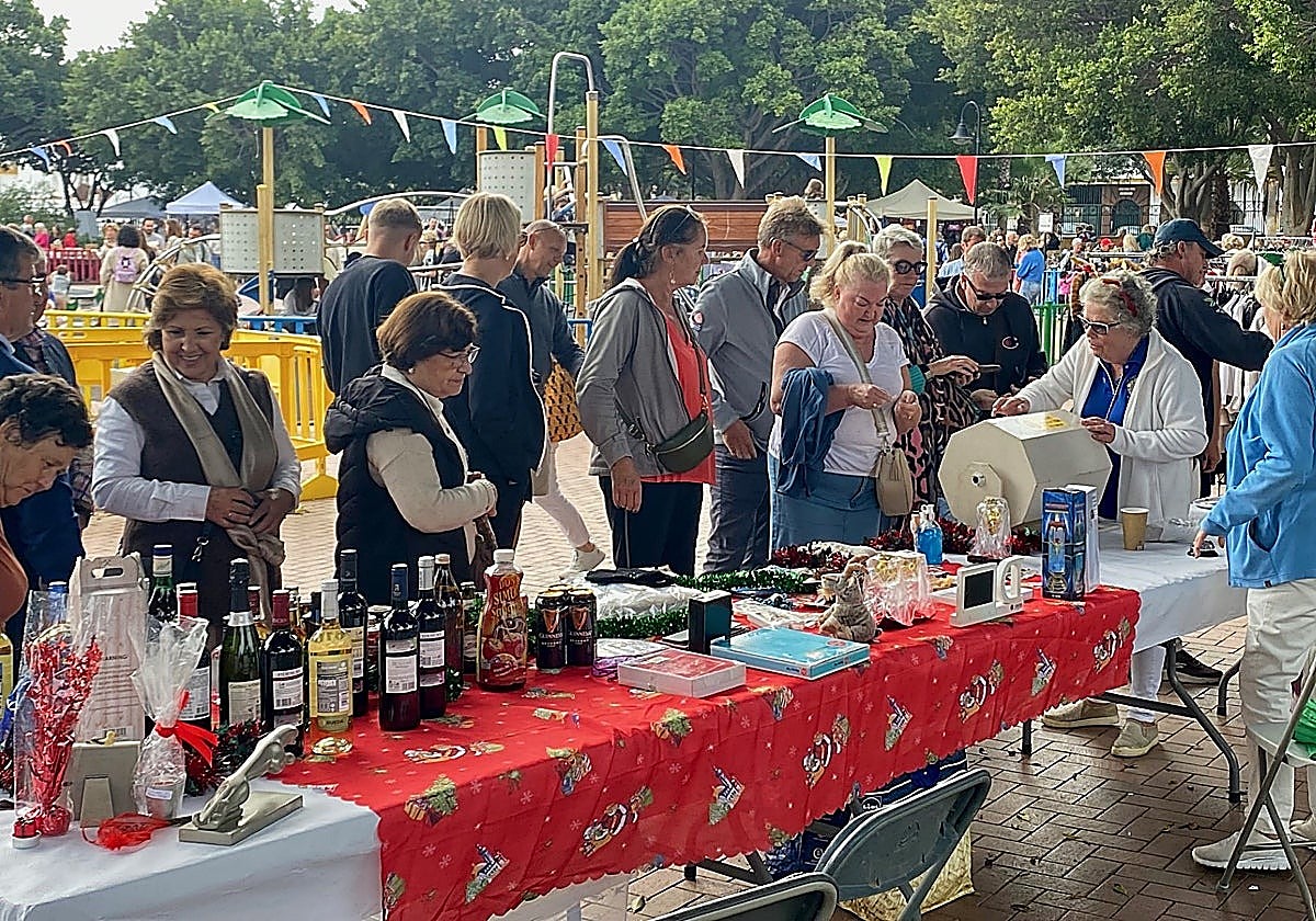 Last year's Christmas market.