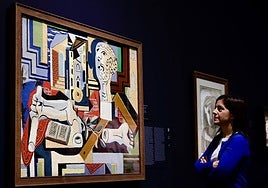 The canvas 'Studio with Plaster Head' (1925) is the piece on which the entire exhibition at Malaga's Picasso Museum is founded.