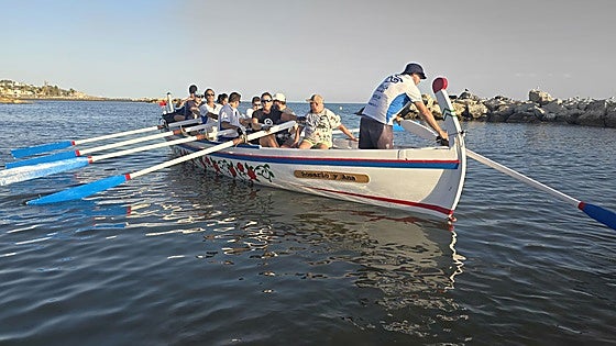 The 100-year-old fishing boat that has returned to the sea in Malaga