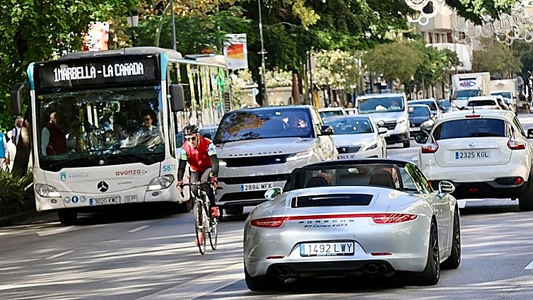 Marbella town hall considers introducing bus-VAO lane