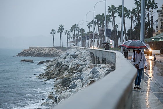 Yellow weather alerts in Malaga and along Costa del Sol this Saturday and Sunday due to further risk of downpours