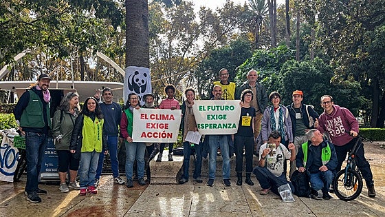 Protesters rally in Malaga over climate change: 'The situation is critical'