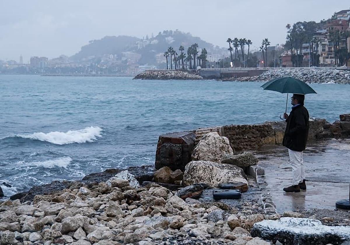 Rain has been the main feature of the weather in Malaga province this weekend.