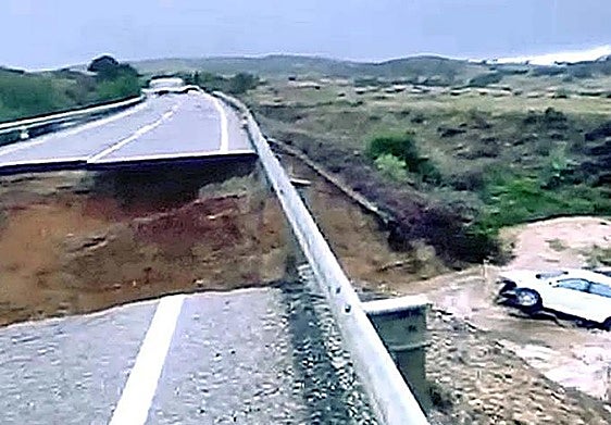 Storm Claudia wreaks havoc in southern Spain, in photos and videos