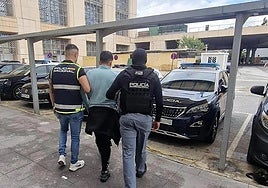 The arrest of 'Pipo' Chavarría in Malaga.