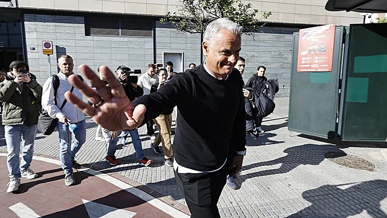 Malaga CF bids farewell to first team coach Sergio Pellicer