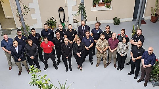 Gibraltar emergency services complete UK counter-terrorism training