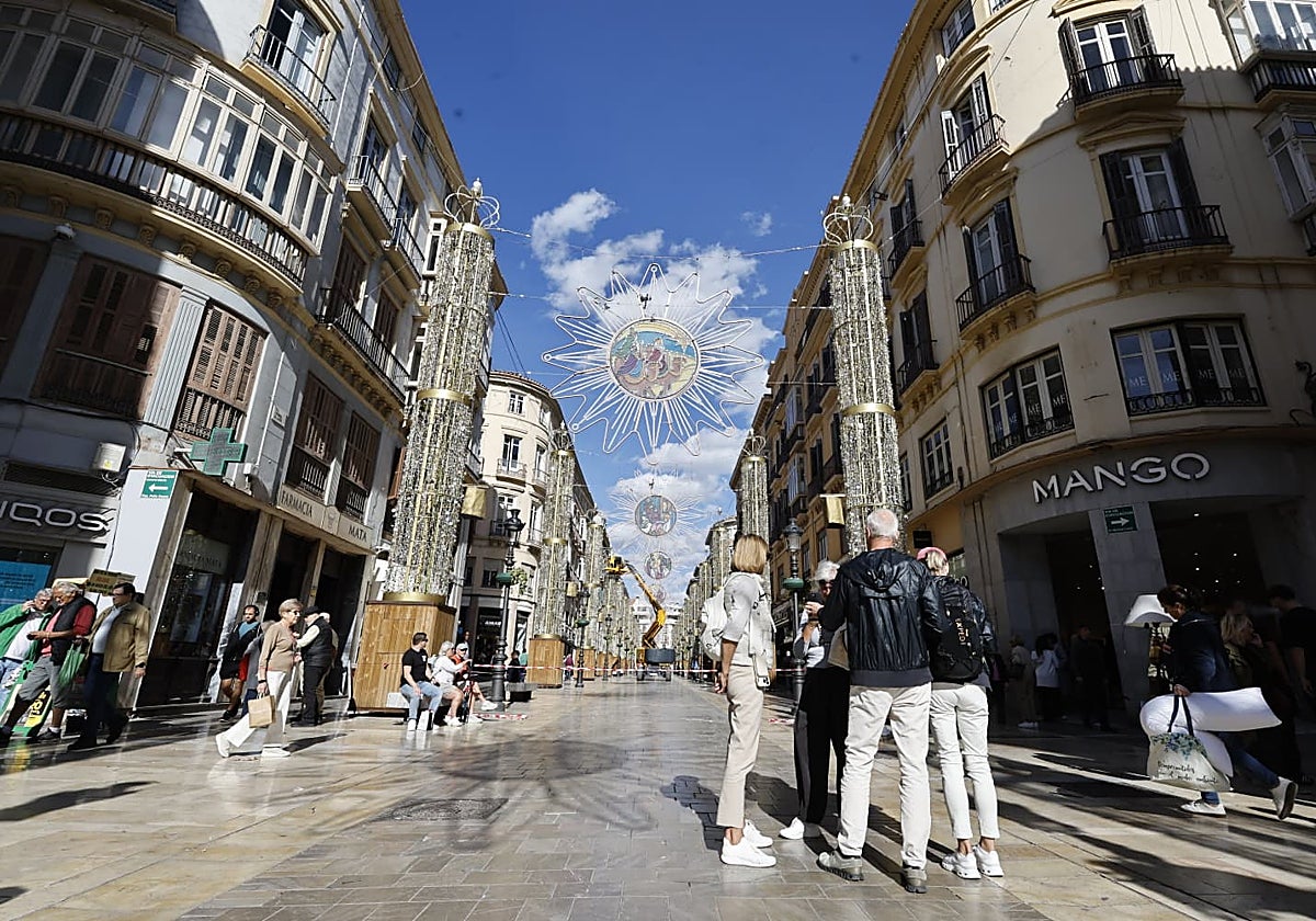 Calle Larios in Malaga is the most expensive street for shop rent in Spain, outside Madrid and Barcelona