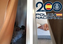 Rooms where the employees of the arrested businessman slept.