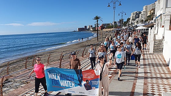 More than 500 people take part in charity Walkathons for Water on Costa del Sol