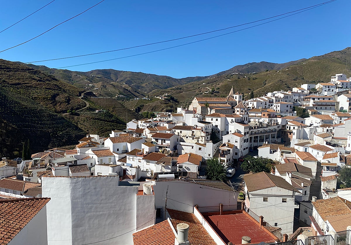 Panoramic view of El Borge.