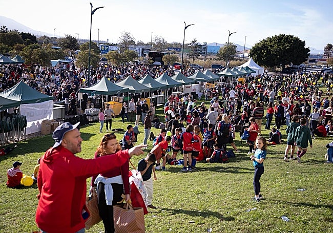 Fans from across the country turned out for the game.