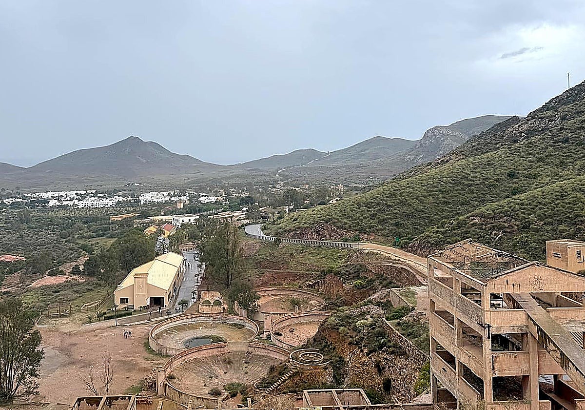 The mysterious ghost town that's trapped between mountains in the south of Spain