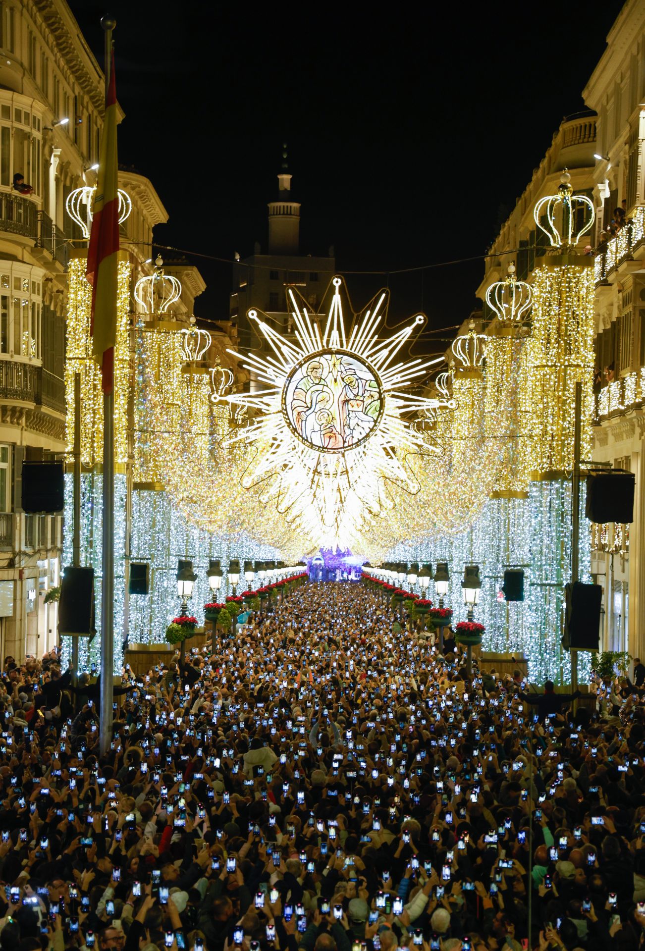 In pictures: Malaga lights up for Christmas
