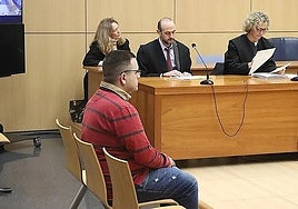 The man convicted of killing his mother in March 2023 in the San Marcelino district of Valencia.