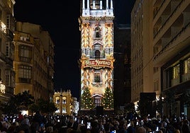 The premiere of the Cathedral's videomapping took place on 29 November.
