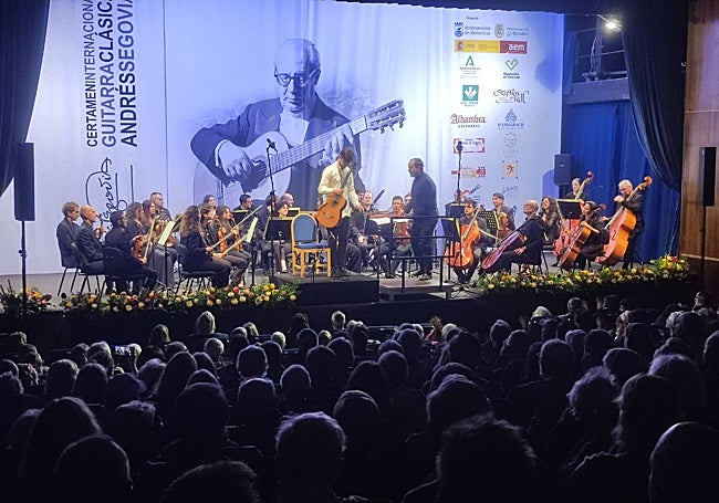 The finale of the Andrés Segovia international guitar competition on 29 November
