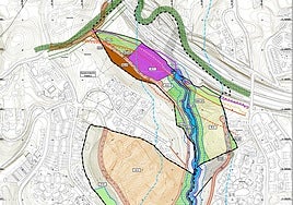 Plan of the project to be developed in Arroyo de la Cruz.