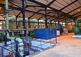 Marbella desalination plant.