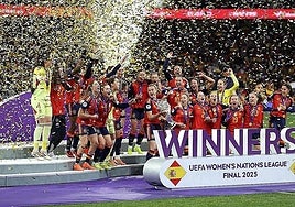 Spain retain Nations League crown