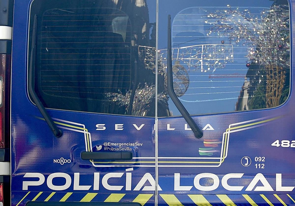Seville Local Police van.