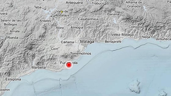 Earthquake of magnitude 4.8 recorded in Fuengirola: this is how it was felt around Malaga province