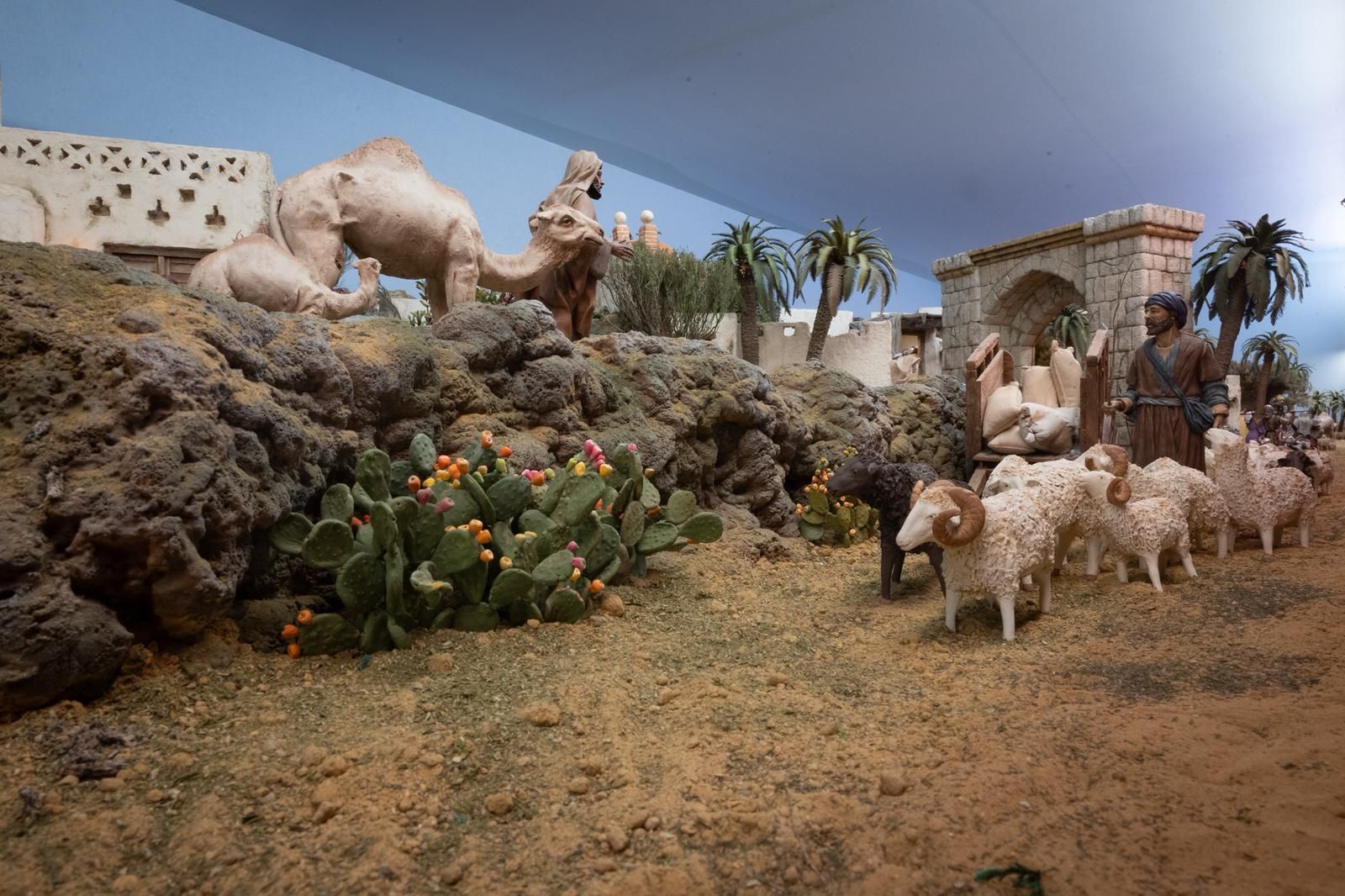 Nativity scenes around the city in pictures