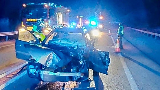 Man injured in traffic accident in Malaga province early on Tuesday