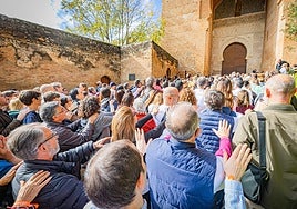 The whole of Granada pushing for the Capital of Culture at an event held on 16 November at the Puerta de la Justicia.