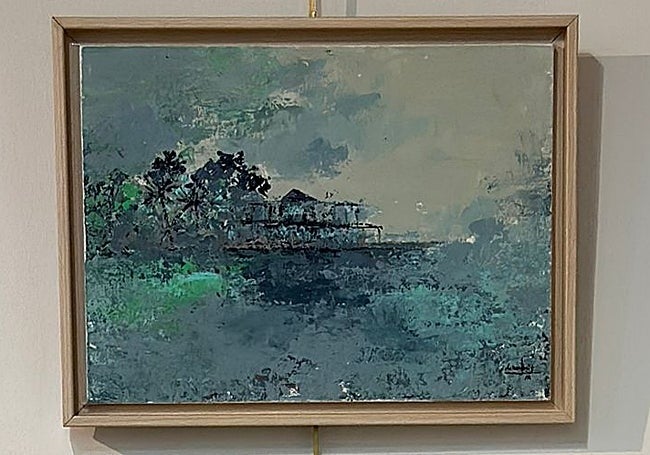 The Balneario de los Baños del Carmen appears in Ankersmit's abstract landscapes.