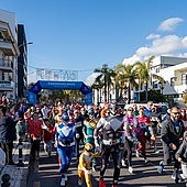 Runners set off during last year's fun run in Torremolinos.