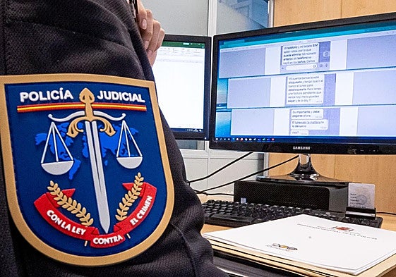 Archive image of the Judicial Police of the National Police.