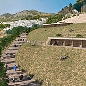 The proposed recreational park project for tourist donkeys, 'El Burrito de Mijas'.