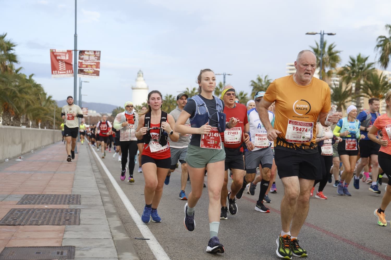 Malaga marathon in pictures (2)