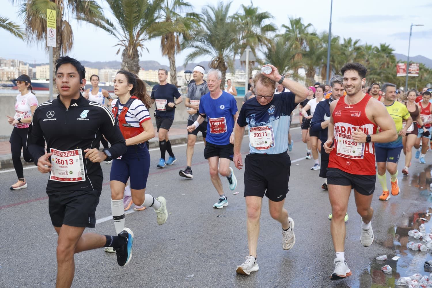 Malaga marathon in pictures (1)