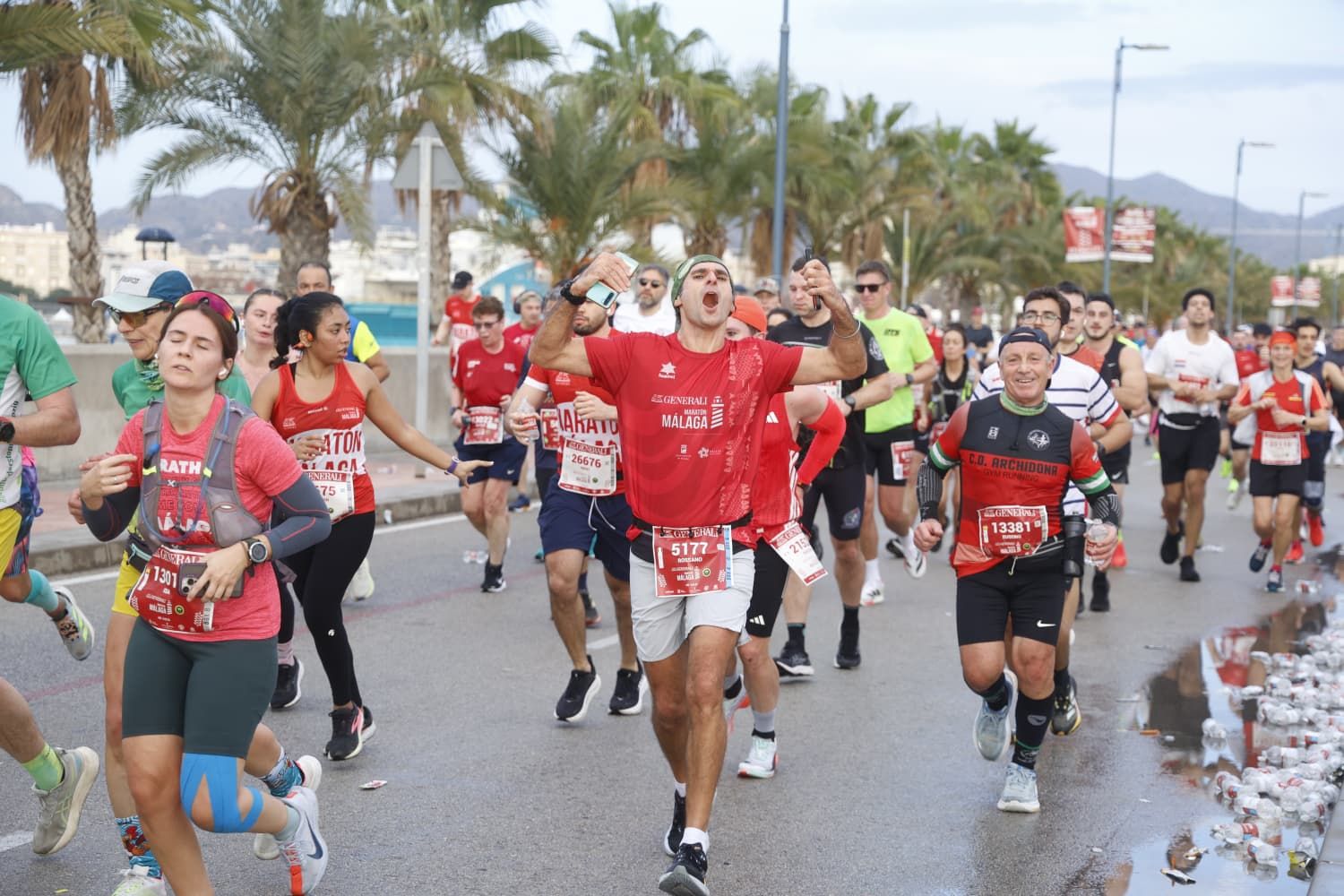 Malaga marathon in pictures (1)