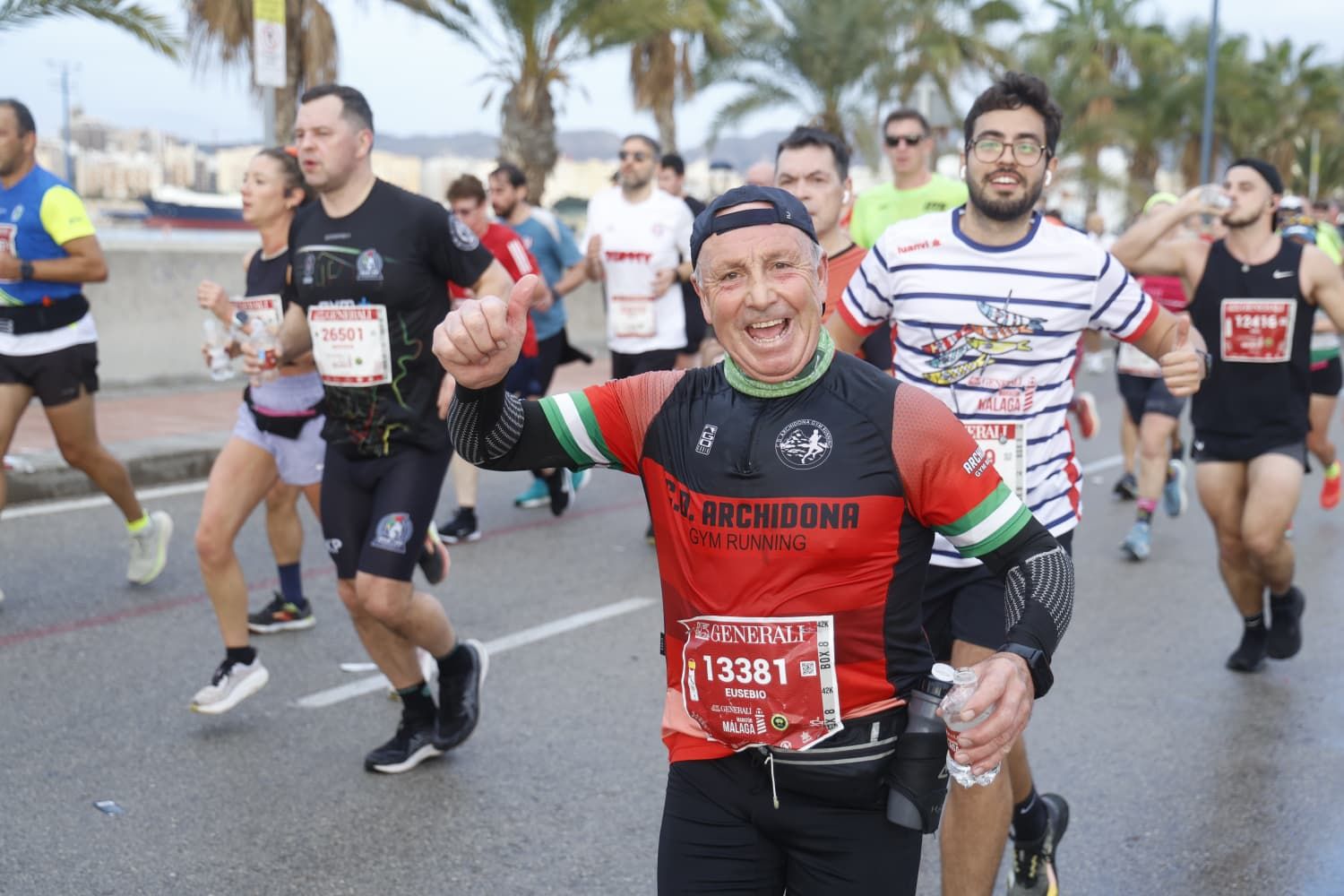 Malaga marathon in pictures (1)