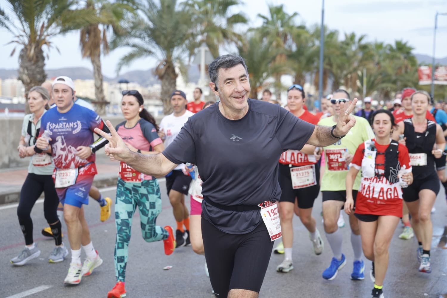 Malaga marathon in pictures (1)