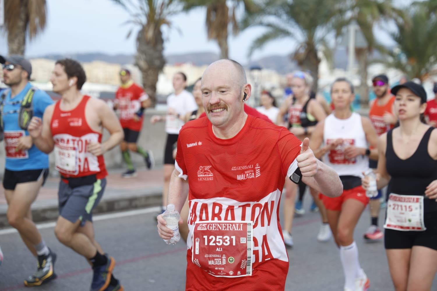 Malaga marathon in pictures (1)