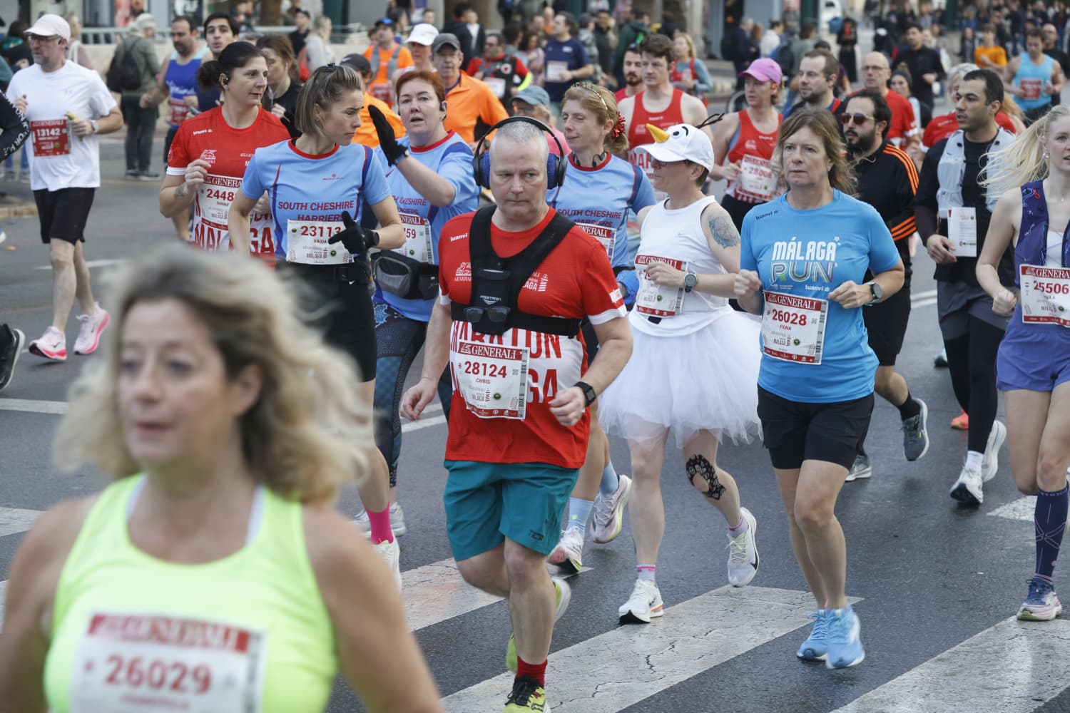Malaga marathon in pictures (1)