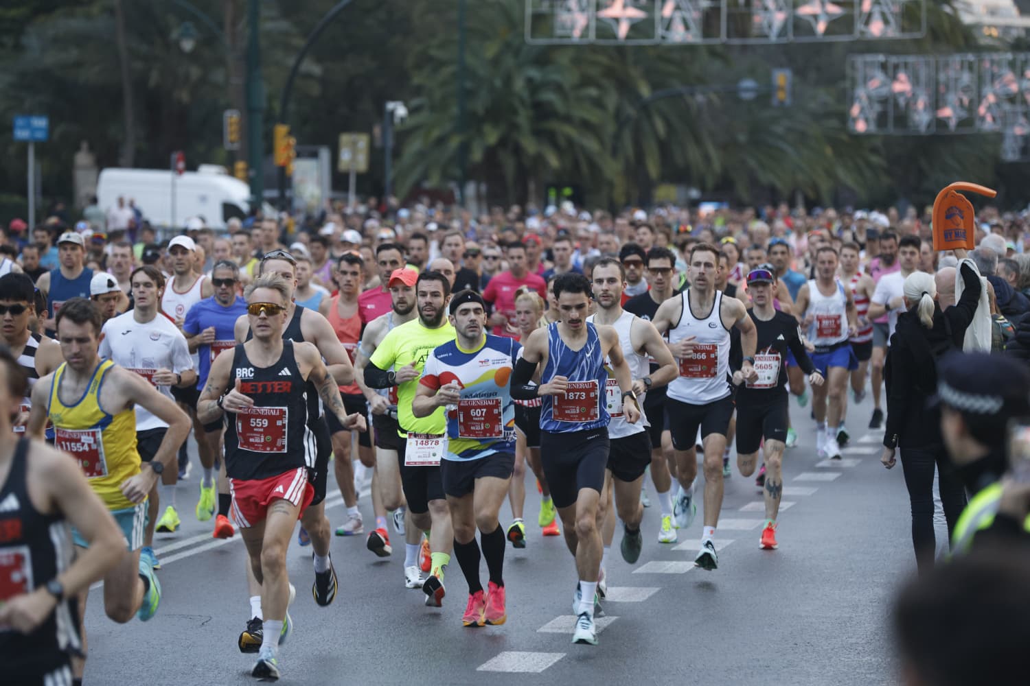 Malaga marathon in pictures (1)