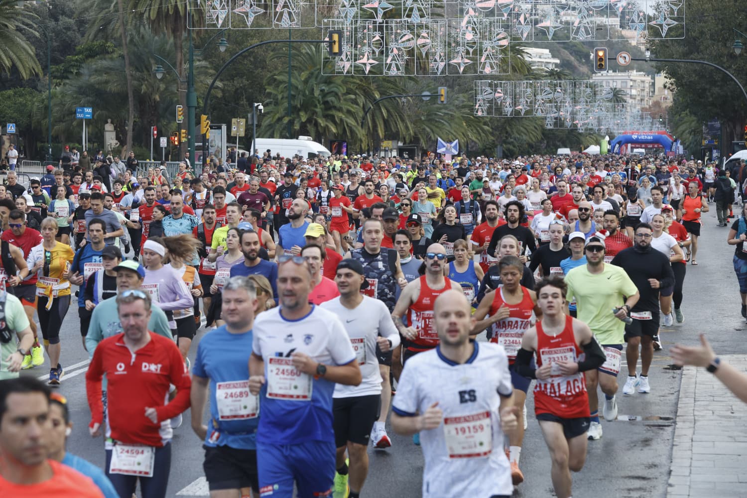 Malaga marathon in pictures (1)