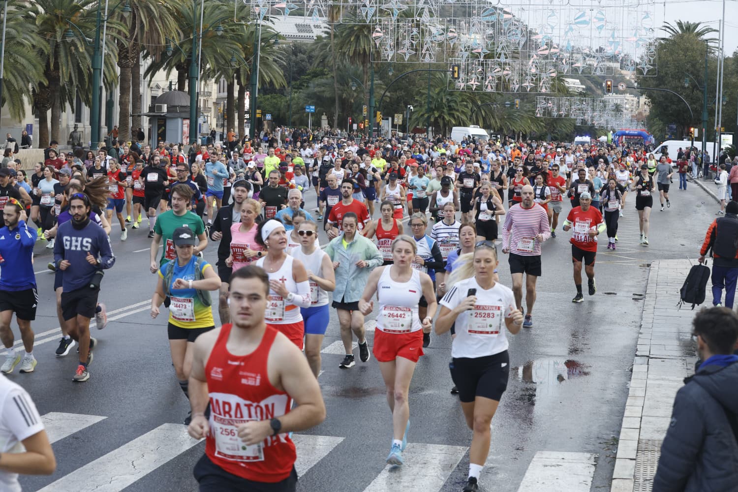 Malaga marathon in pictures (1)