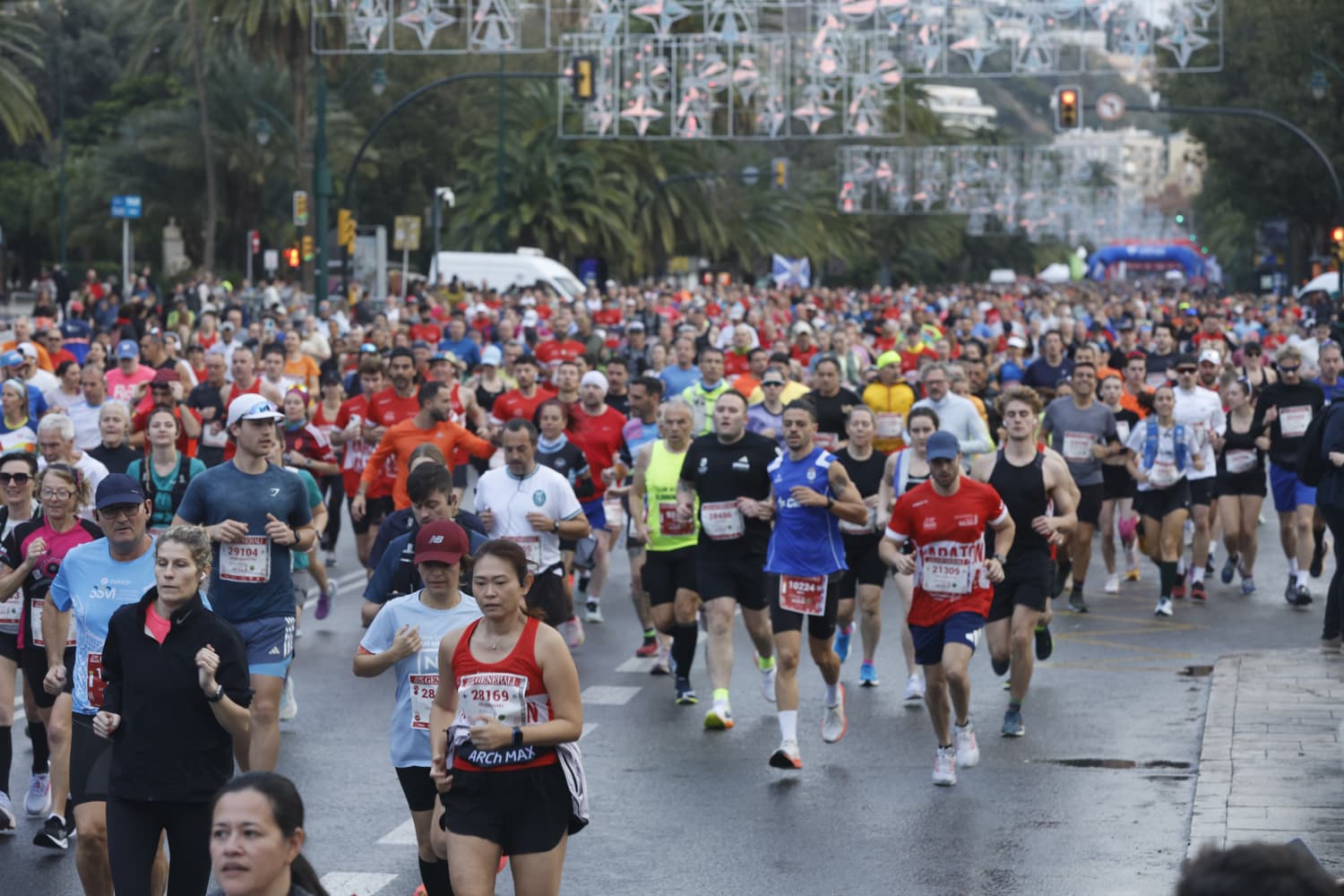 Malaga marathon in pictures (1)