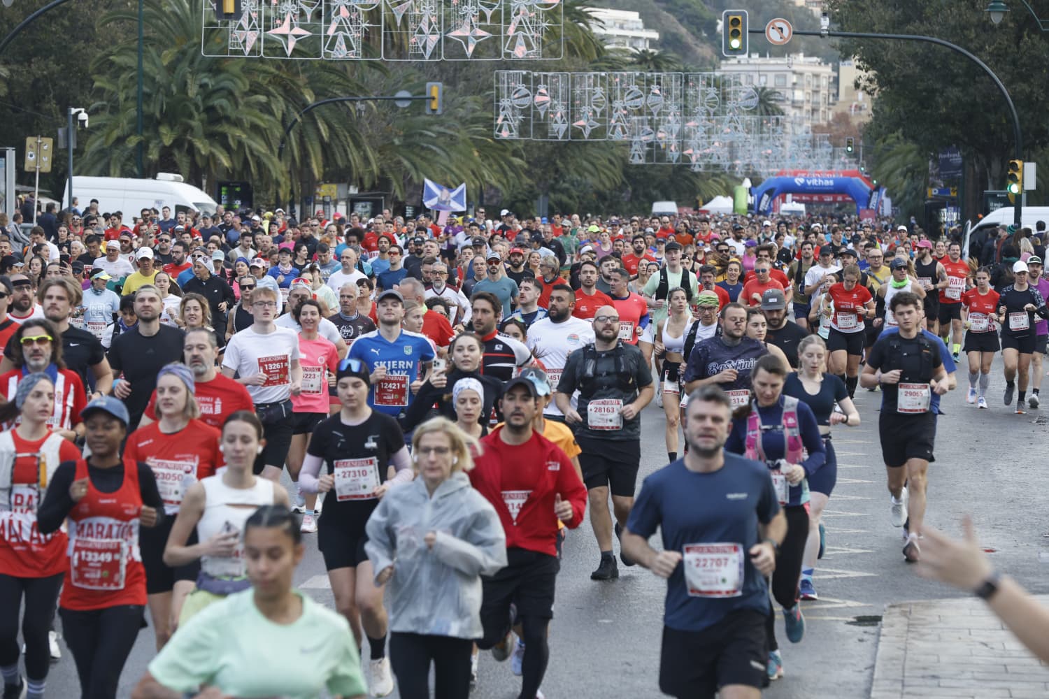 Malaga marathon in pictures (1)