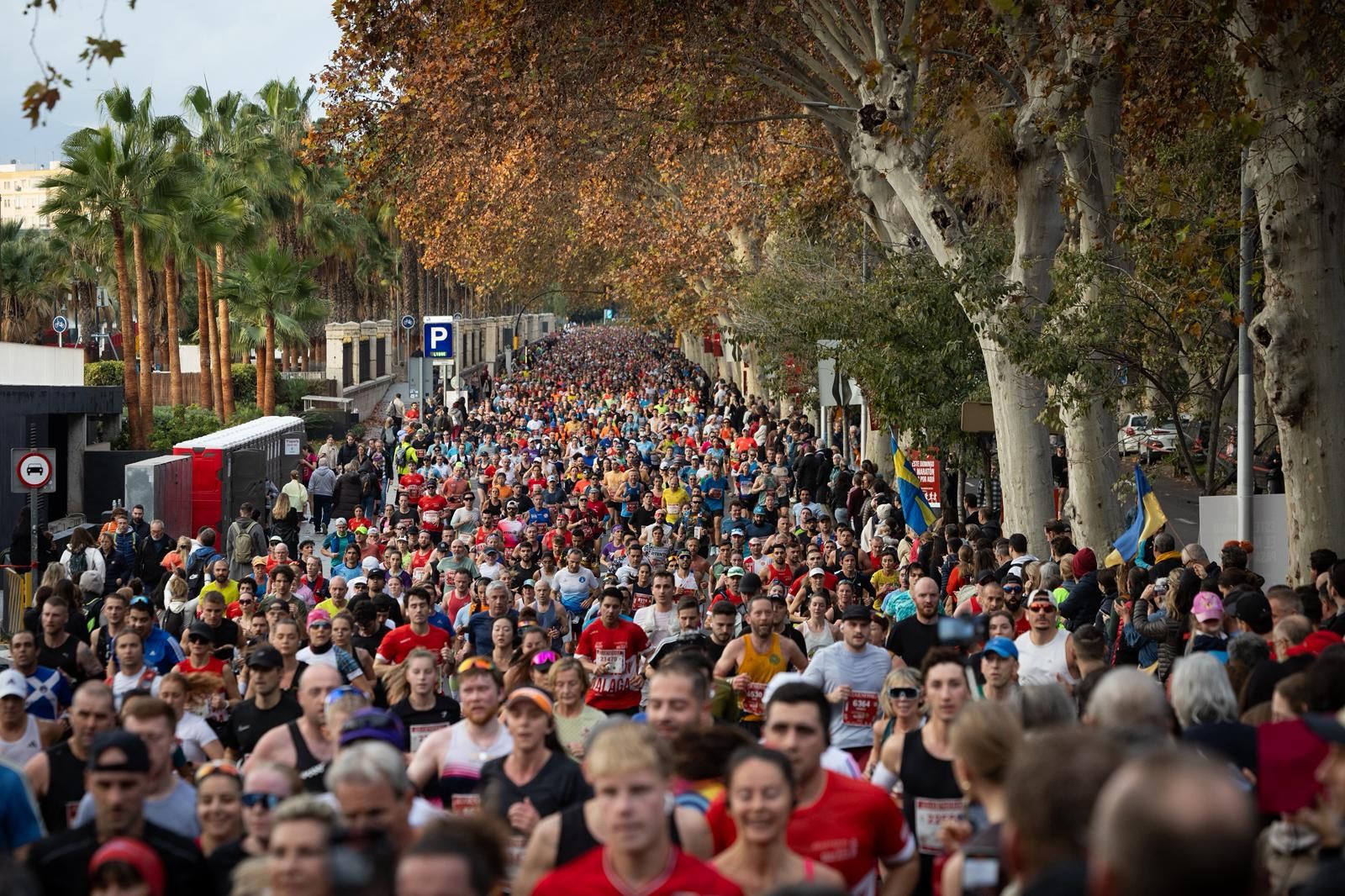 Malaga marathon in pictures (1)