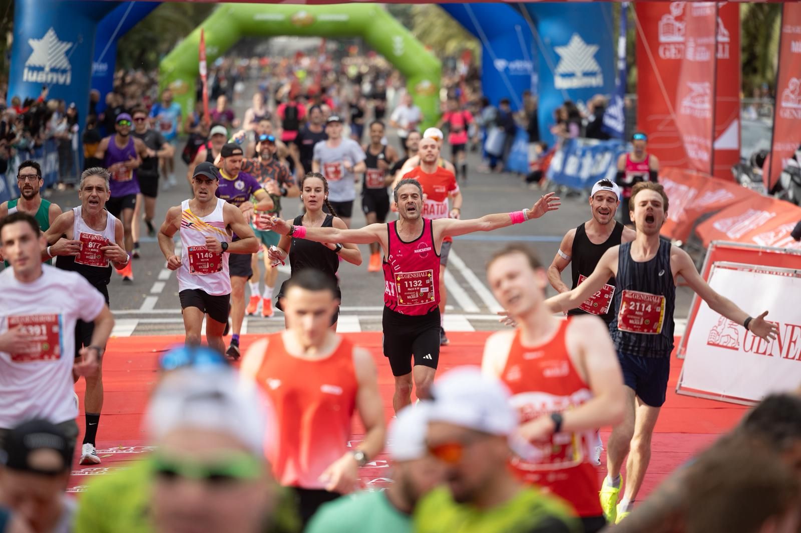 Malaga marathon in pictures (2)